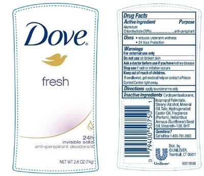 Image Description (Dove Fresh)